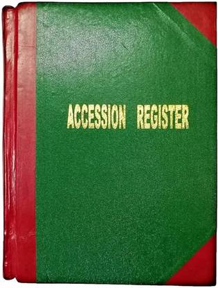 R K SALES R K Library Accession register R K Library Accession Register 200 Pages 5000 Entries PACK OF 1 2-Part Hard Bound