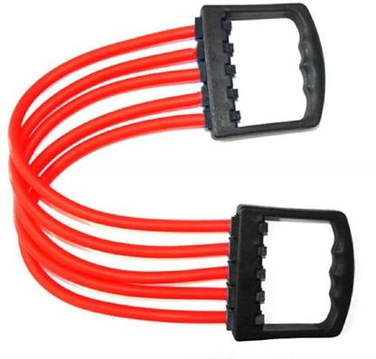 ALORNOR Adjustable MultiFunction 5 Rubber Chest Expander Developer Flexor Muscle Pulling Resistance Tube