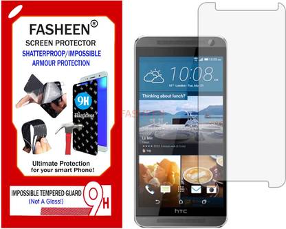 Fasheen Tempered Glass Guard for HTC ONE E9 (Flexible Shatterproof)