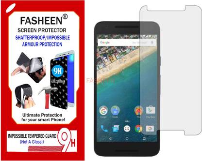 Fasheen Tempered Glass Guard for LG GOOGLE NEXUS 5X (Flexible Shatterproof)