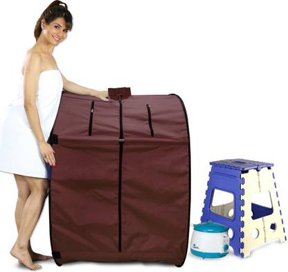 KAWACHI Portable Steam Sauna Bath With Folding Stool kc08 sauna with plastic stool Portable Steam Sauna Bath