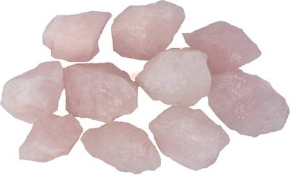 REIKI CRYSTAL PRODUCTS Natural Rose Quartz Rough stone, Row Stone, Reiki Gemstone Decorative showpice Regular Asymmetrical Quartz Stone