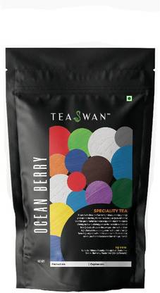 TeaSwan Ocean Berry Herbal Tea | Loose Leaf | 50 gm Herbal Tea Pouch