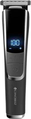 ZEBRONICS ZEB-HT102 Trimmer 120 min Runtime 4 Length Settings  (Grey, Silver) at Rs. 687
