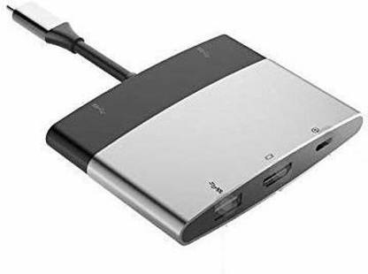 Nsinc USB-C PD Port for MacBook, Nintendo Switch, Chromebook Pixel Type C USB 3.0 to USB-C 4K HDMI USB 3.0 Adapter 5 in 1 Hub USB Hub