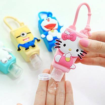 uniqueexpo Set of 2 Cute Cartoon Character Antibacterial 30ml Gel Hand Sanitizer