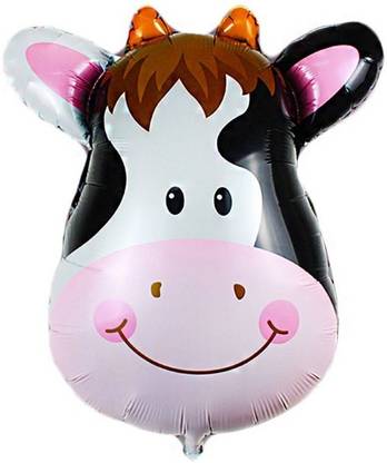 FUNCART Printed Cow foil Balloon 18" (1pcs/Pack) Balloon