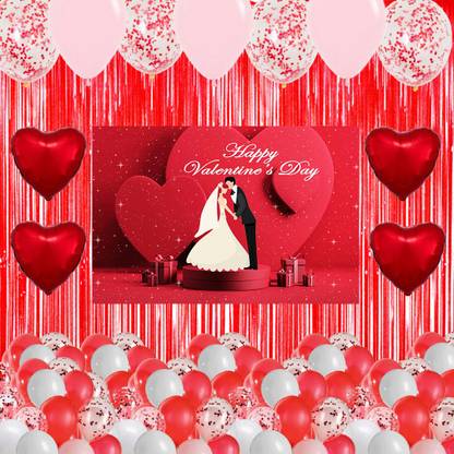 Theme My Party valentine day party decoration kit for valentine party
