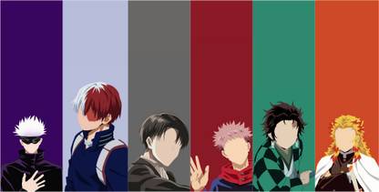 adi grafix anime protagonists aesthetic bookmarks laminated single side print pack of 6 laminated paperback bookmark price in india buy adi grafix anime protagonists aesthetic bookmarks laminated single side print pack