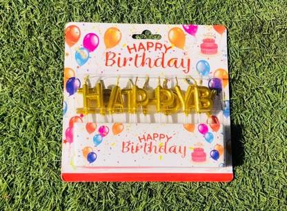 F C Fancy Creation Happy Birthday Candle Candle