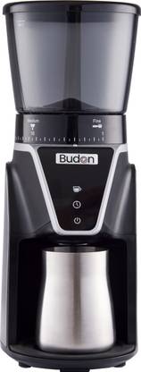 Budan Espresso and Manual Brew Grinder for home , 1 year warranty 25 Cups Coffee Maker