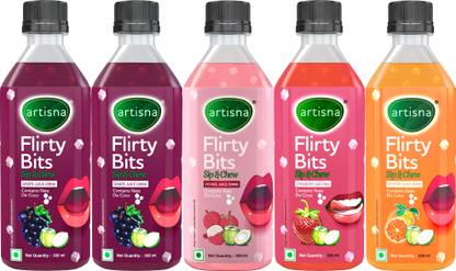 ARTISNA Flirty Bits 2 Grape 1 Lychee 1 Strawberry 1 Orange