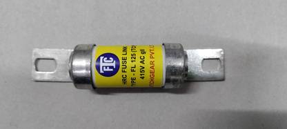 FTC FL-125/TCP HRC FUSE LINK 125 AMP, 415V, AC gll, PACK OF 5 Electrical Fuse