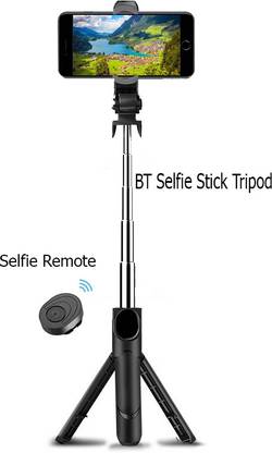 SOJUBA multi-function Travel Tripod Stand 3IN1 Bluetooth Selfie Stick Mobile Holder Tripod, Tripod Clamp, Tripod Kit, Monopod, Monopod Kit, Tripod Ball Head, Tripod Bracket