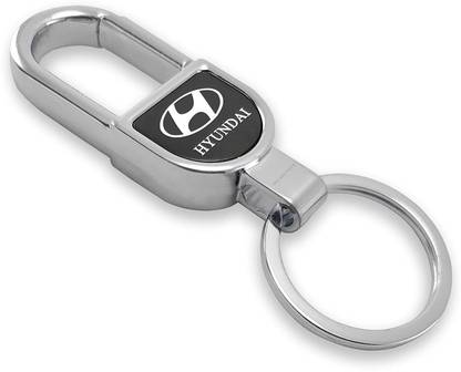 VillageTiger Car Keychain Compatible With Hyundai i10, Elite i20, Santro, Verna SUV Cars Key Chain