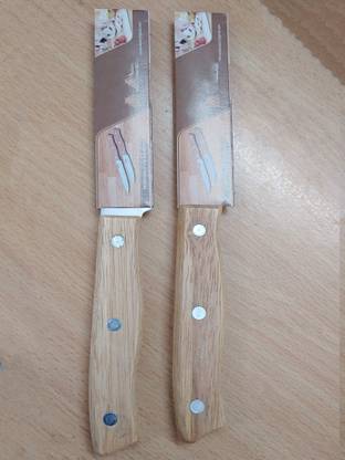 FAAS Stainless Steel, Wooden Bread Knife Set