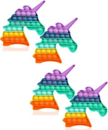 PRIMEFAIR Pop it Fidget Toys Simple dimple pop its Squishy Toy pop it Game pop it Rainbow