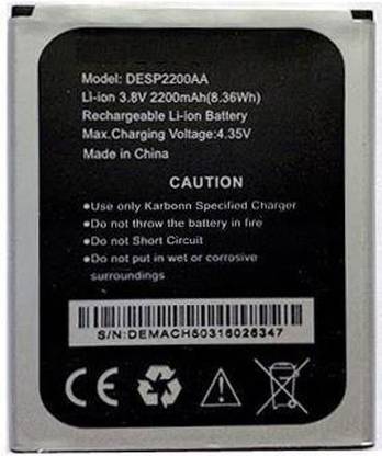 Wildfab Mobile Battery For  Karbonn Titanium Mach Five