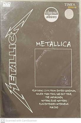 METALLICA DVD Standard Edition