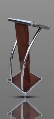 ccnos S-203 Heavy-Duty Podium Lecture Stand Engineered Wood Finish - Plain Laminated Podium