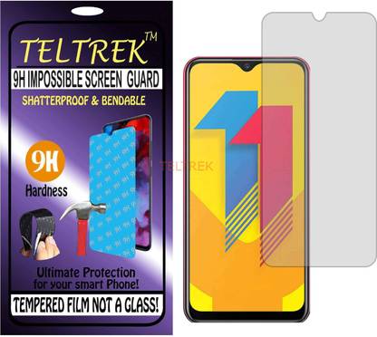 TELTREK Tempered Glass Guard for VIVO 1906 (Y11) (Flexible Shatterproof)