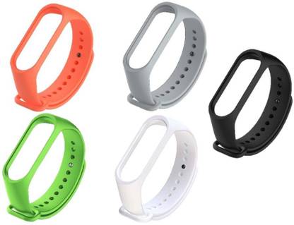 TECHWIND Best buy Set of 4 Bands For XIAOMI BAND 4/3 & MI BAND 4/3 Smart Band Strap