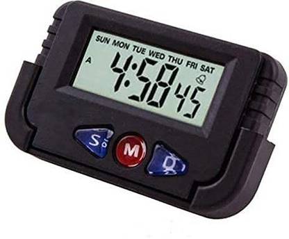 Cloudsale Digital Black Clock