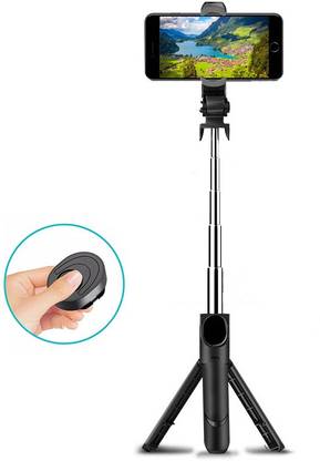 PULTO Gimbal Bluetooth Selfie Stick with Remote Shutter Mobile Stand Monocular Tripod Tripod, Monopod, Monopod Kit, Tripod Ball Head, Tripod Bracket, Tripod Clamp, Tripod Kit