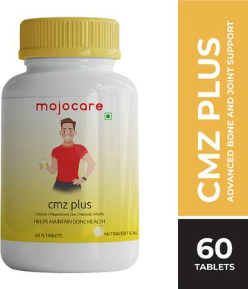 Mojocare CMZ ( Clacium, Magnesium, Zinc ) Pills For Bone Support 60 Tablet