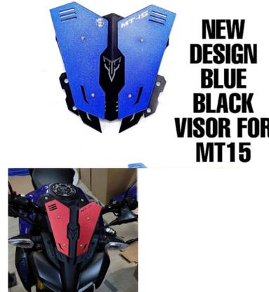 imad NEW DUAL COLOR DESIGN VISOR FOR M15 Bike Fairing Kit