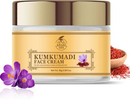 Khadi Ark Kumkumadi (Saffron) Face Cream (SPF 30) For Improve Skin Texture, Beautiful Skin