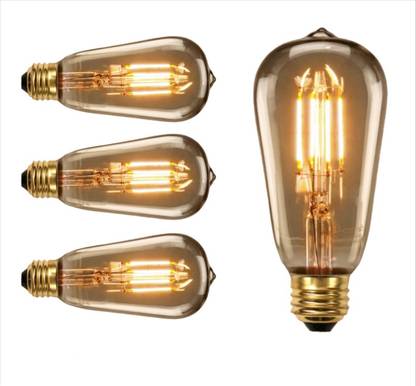 Hybrix 4 W Basic Decorative E26, E27 Night Bulb