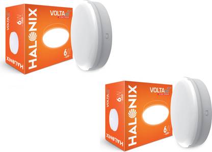 HALONIX Volta 6W round downlighter Pack 2 Ceiling Light Ceiling Lamp