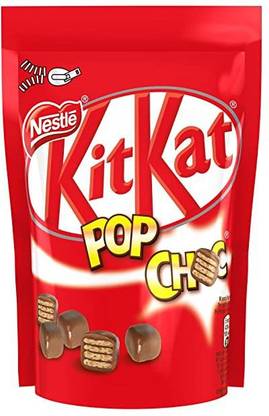 NESTLE Kitkat PoP Choc Chocolates Imported 140gms Crackles