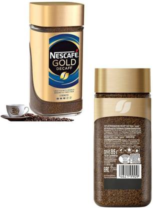 Nescafe Gold Blend Decaff Rich Aroma & Smooth Taste With Roasted Arabica 100G (IMPORTED) Instant Coffee