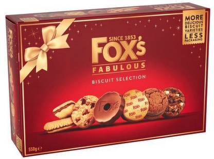 FOX'S Fabulous Biscuit Selection Gift Box Imported 550gms Cookies Biscuit