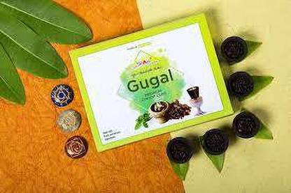 THE PUJAMART Shah Fragrances Gugal Cup Dhoops (pack of 5)(12 cups*5 packs) Gugal (60 Units) Guggul Dhoop