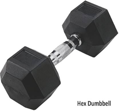 POWER HOUSE SPORTS HEX DUMBBELLS 5 KG PAIR Fixed Weight Dumbbell