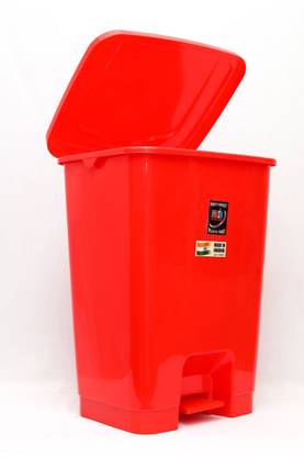 KKR INDUSTRIES Rectangular Pedal Plastic Dustbin 30 Litres Plastic Dustbin