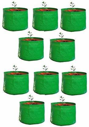 SIDDHI HDPE Uv Stabilized Grow Bag 12" X 12" (Set of 10) Grow Bag Grow Bag