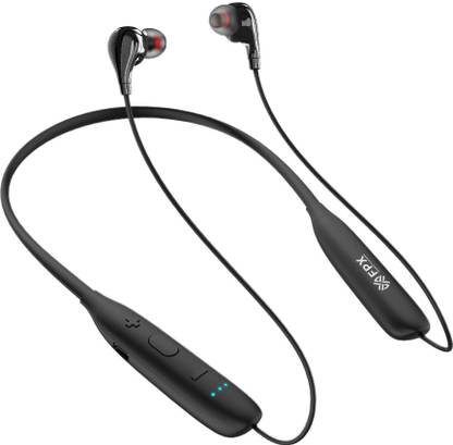 FPX Raven In Ear Wireless Neckband, 40 Hrs Playtime, Sweat resistant Bluetooth