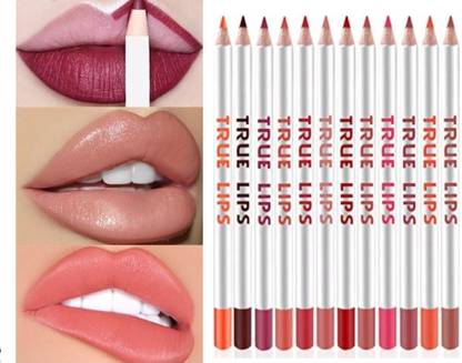 LILLYAMOR Perfect Professional Multicolored Matte Super Matte Lip Liner Pencil