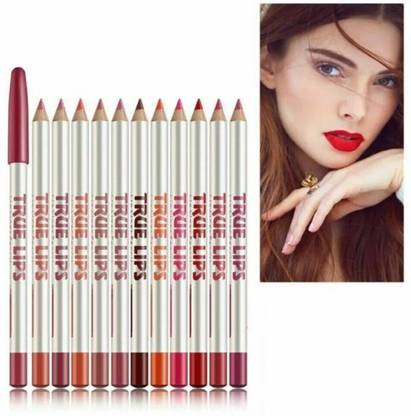 LILLYAMOR 3D Professional Multicolored Matte Super Matte Lip Liner Pencil