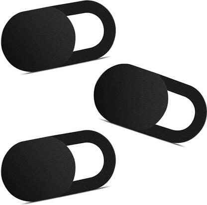 DEALZIA Webcam Cover Camera Protector Slider for All Mobile And Laptops (Pack of 3) All Camera Protector Ring