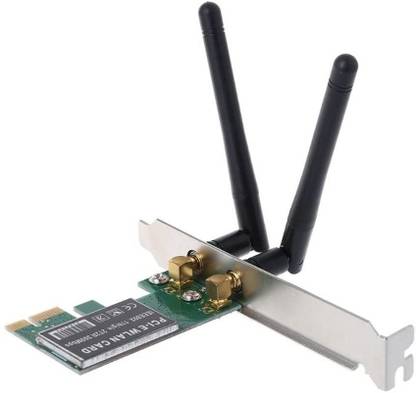 dhruvga PCI Express Card Wireless Network Card AC 300Mbps(DHV-PCI-0209) Network Interface Card