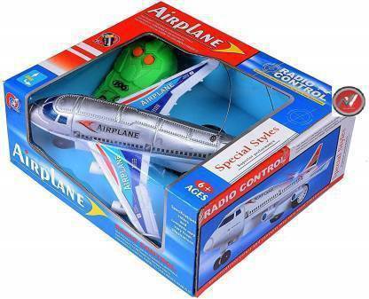 gthf MRT-Jet Plane Remote Control Aeroplane with Light & Music(Running, not flying)