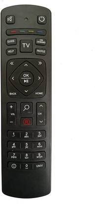 BhalTech DTH Set Top Box Compatible for Fiber Box  Setup Box Jio Remote Controller