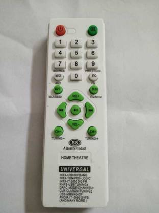 Akshita ITX-890 Compatible For Home Theater Universal Remote Control INTEX Remote Controller