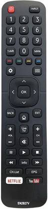 DVB Vu EN2B27V NF/YT Remote, Compatible for VU LCD/LED TV NF/YT, VU Remote Controller