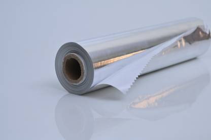 secure life Aluminium Foil with Butter Paper Double Sided Foil Paper in 1kg